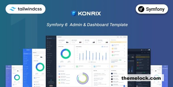 Konrix - Symfony Tailwind CSS Admin & Dashboard Template