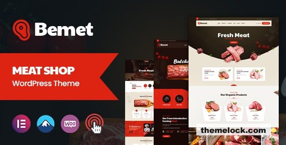 Bemet v1.0.2 - Butcher & Meat WordPress Theme