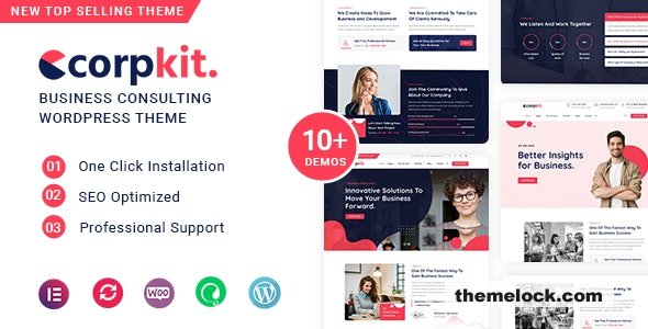 Corpkit v1.0.5 - Business Consulting WordPress Theme