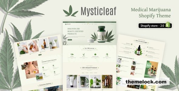 Mysticleaf v1.0 - Medical Marijuana Shopify Store