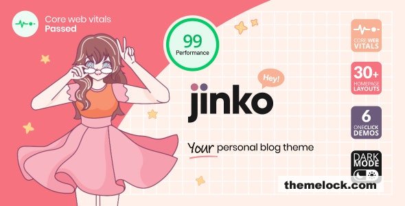 Jinko v1.1.4 - Your Personal Blog Theme