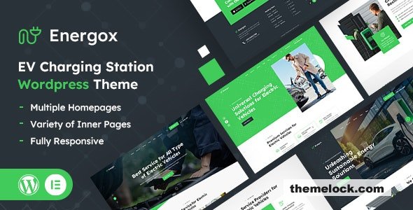 Energox v1.1 - EV Charging Station WordPress Theme