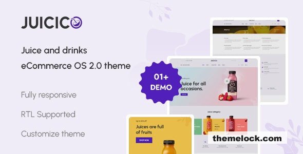 Juicico v1.0 - The Juice & Drink Ecommerce Shopify Theme