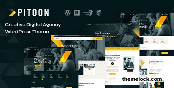 Pitoon v1.0 - Creative Digital Agency WordPress Theme