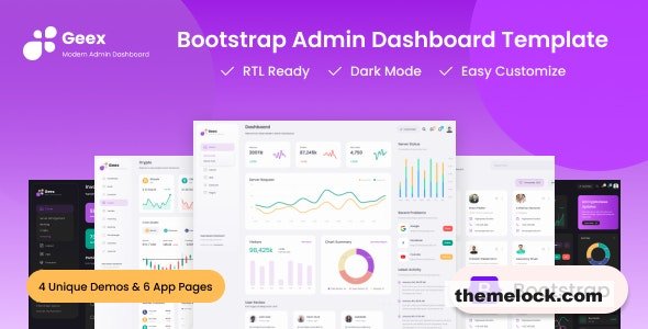 Geex - Bootstrap5 Admin Dashboard HTML Template