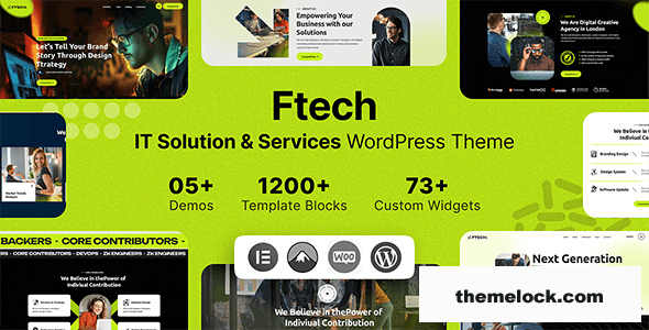 Ftech v1.0.2 - IT Solution & Technology WordPress