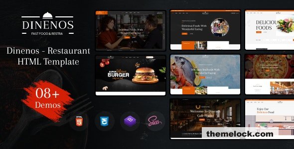 Dinenos - Restaurant HTML Template