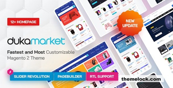 Dukamarket v2.4.7 - Multipurpose Responsive Magento 2 / Adobe Commerce Theme