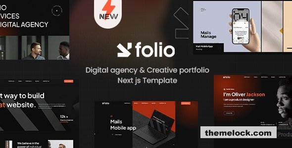 Webfolio - Creative Portfolio & Digital Agency Next-js Template