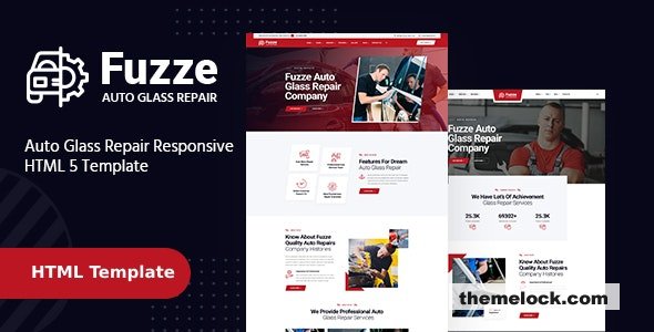 Fuzze - Auto Glass Repair HTML Template