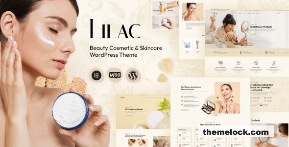 Lilac v1.1.1 - Beauty Cosmetics Shop WordPress Theme