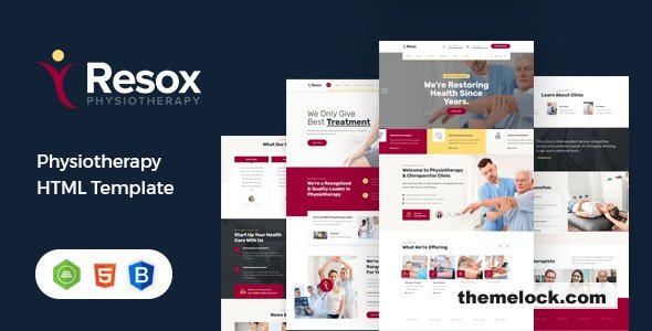 Resox - Physiotherapy HTML Template