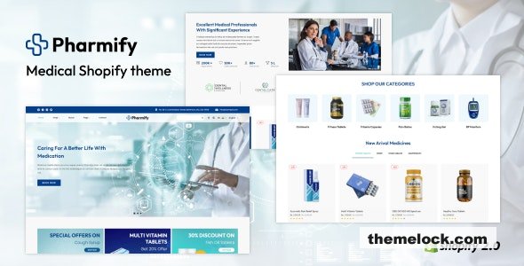 Pharmify v1.1 - Pharmacy & Medical Store Shopify Theme