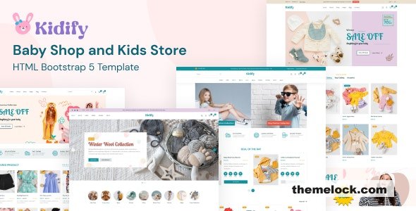 Kidify - Baby Shop and Kids Store HTML Template