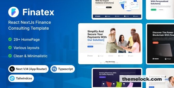 Finatex - React NextJs Finance Consulting Template