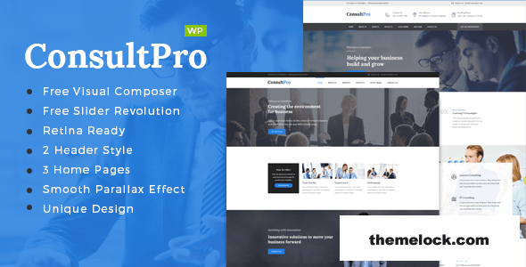 ConsultPro v3.0 - Finance and Consultancy WordPress Theme