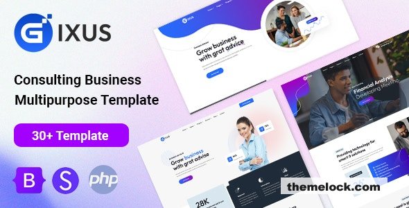 Gixus - Business Consulting HTML Template