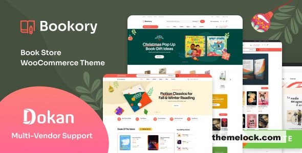 Bookory v2.1.6 - Book Store WooCommerce Theme