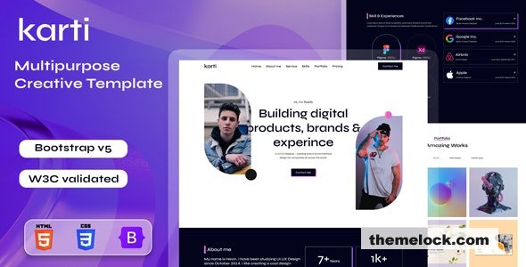 Karti - Multipurpose Creative Template