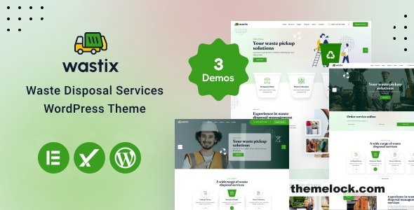 Wastix v1.0 - Waste Disposal Services WordPress Theme