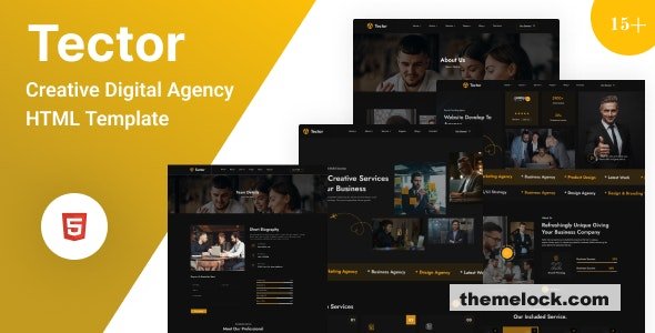 Tector - Creative Digital Agency HTML Template