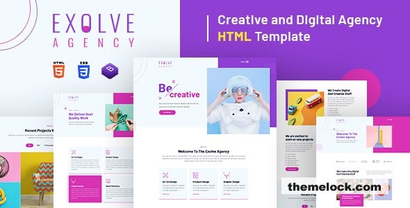 Exolve - Creative & Digital Agency HTML Template