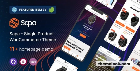 Sapa v1.1.5 - Product Landing Page WooCommerce Theme