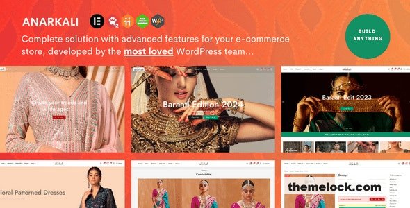 Anarkali v1.0.9 - Fashion Shop Ecommerce Elementor Theme