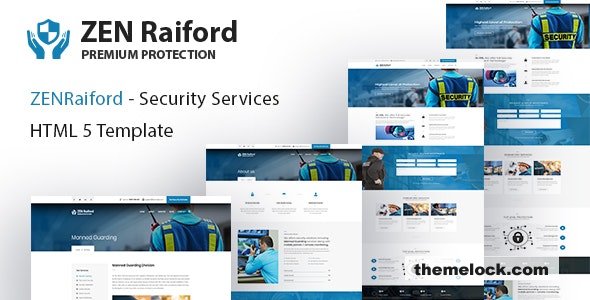 ZenRaiford - Security Services HTML Template