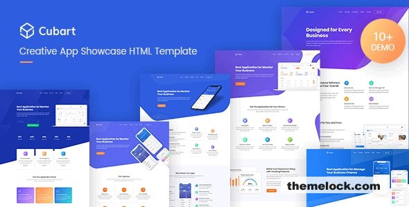 Cubart - Saas &Startup HTML Template