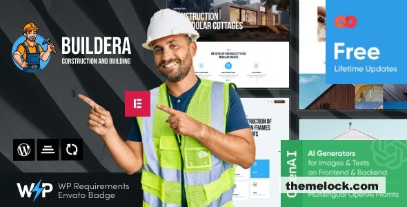 Buildera v1.0 - Construction & Building WordPress Theme