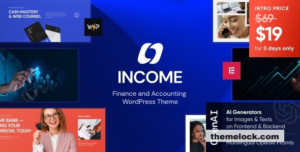 Income v1.0 - Finance & Consulting Business WordPress Theme