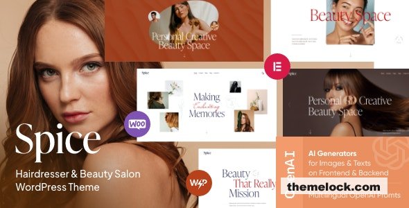 Spice v1.1 - Beauty & Hair Salon WordPress Theme