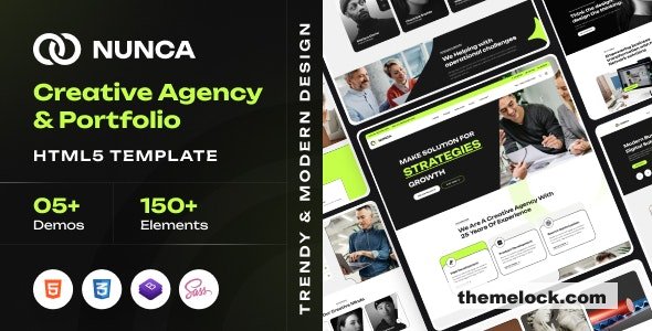 Nunca - Creative Agency & Portfolio HTML5 Template