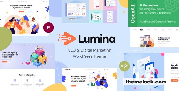 Lumina v1.3 - Creative Agency WordPress Theme