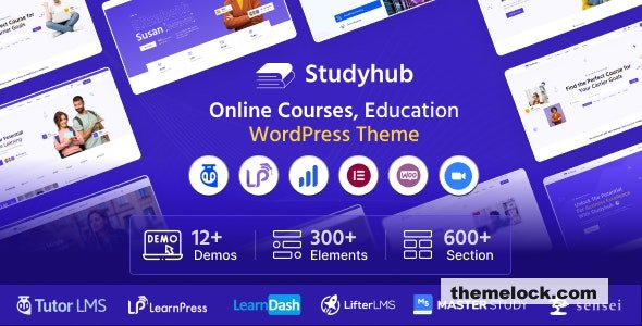 Studyhub v1.0.8 - Education WordPress Theme