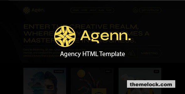 Agenn - Agency HTML Template