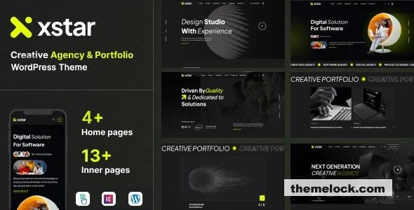 Xstar v1.0.1 - Creative Agency & Portfolio WordPress Theme