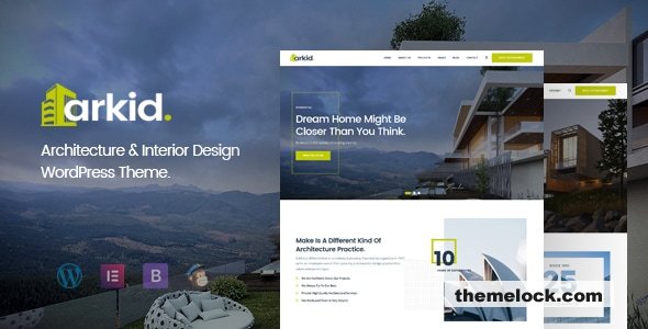 Arkid v2.0.1 - Architecture and Interior Design WordPress Theme