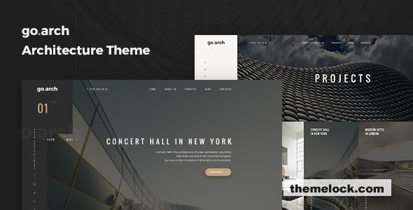 go.arch v1.2.8 - Architecture and Interior WordPress Theme