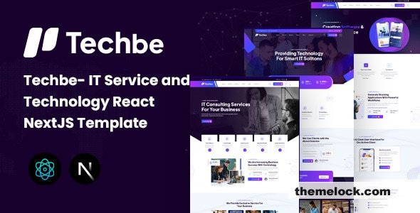 Techbe - IT Service And Technology React NextJS Template