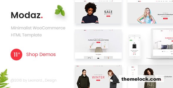 Modaz - Minimalist eCommerce HTML Template