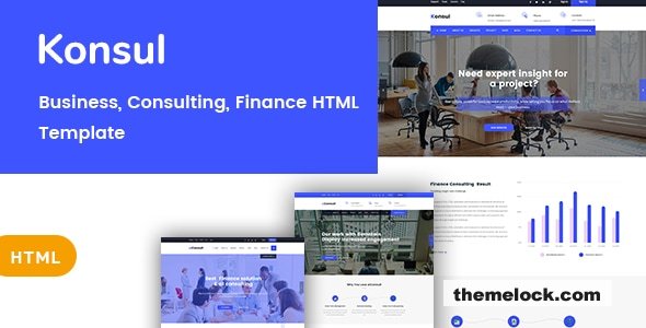 Konsul - Business & Consulting HTML Template