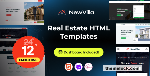 NewVilla - Real Estate HTML Template