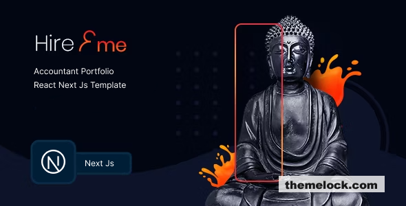 HireMe - Accountant Portfolio React Next Js Template