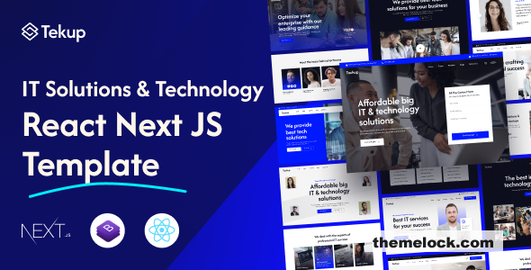 Tekup - Technology IT Services Next Js Template