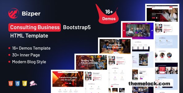 Bizper - Consulting Business Bootstrap5 HTML Template