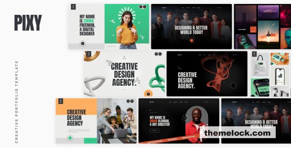 Pixy - Creative portfolio template