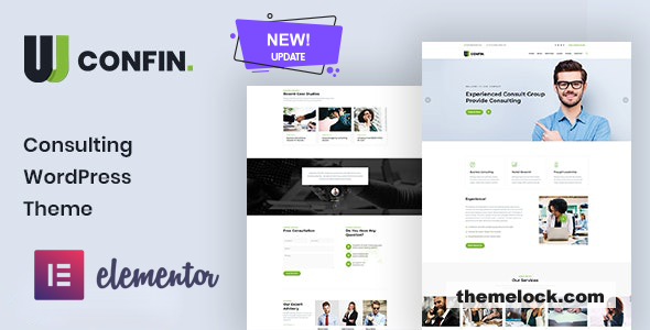 Confin v2.0.6 - Consulting Business WordPress Theme