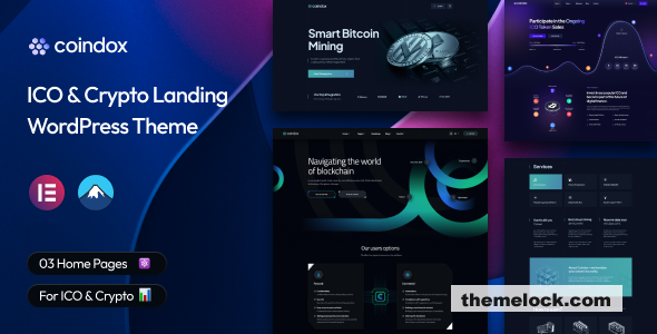 Coindox v1.0.2 - ICO & Crypto Landing WordPress Theme